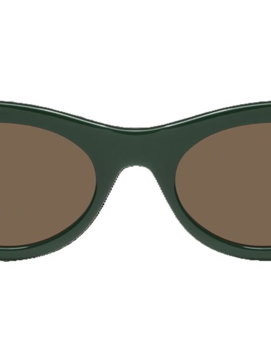 QUAY-SO WHAT Women\'s NO-NS-2263 Deep Green Frame/Brown Lenses Sunglasses